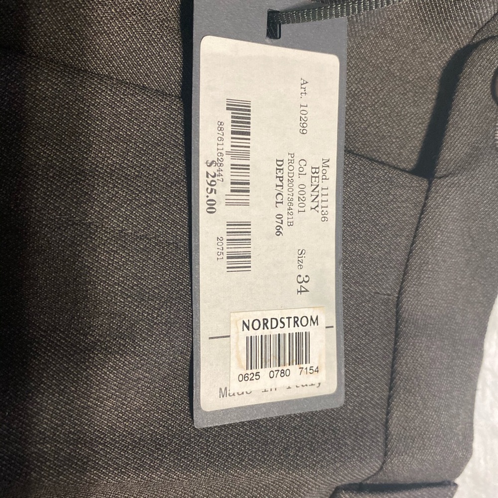 Zanella Men's Formal Trousers in Rich Brown - Picture 3 of 7